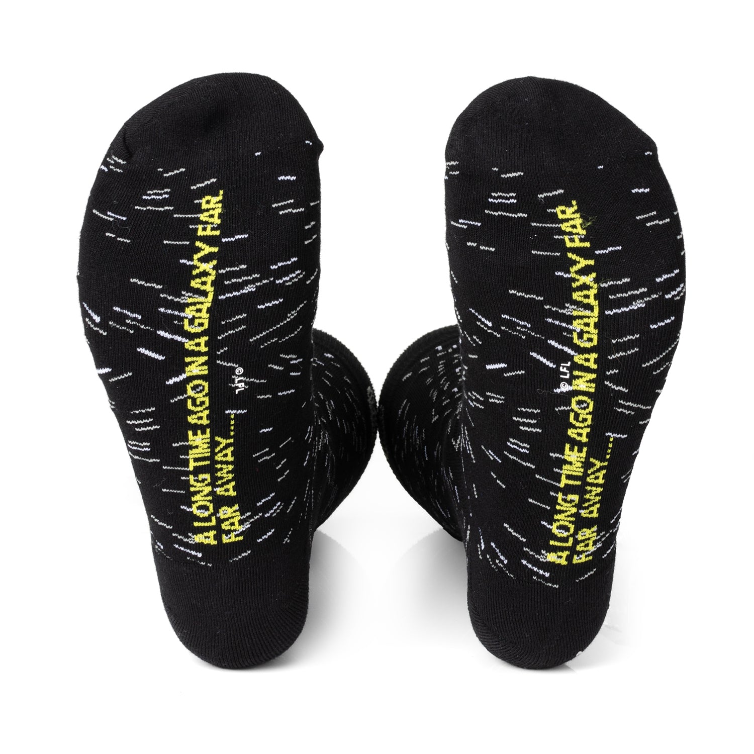 Star Wars Hyperspace Black Dress Socks and Rebel Crest Lapel Pin Gift Set Image 4