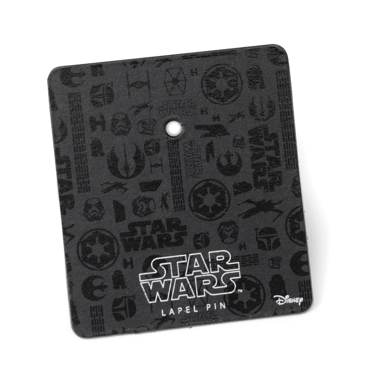 Darth Vader Shamrock Lapel Pin Packaging Image