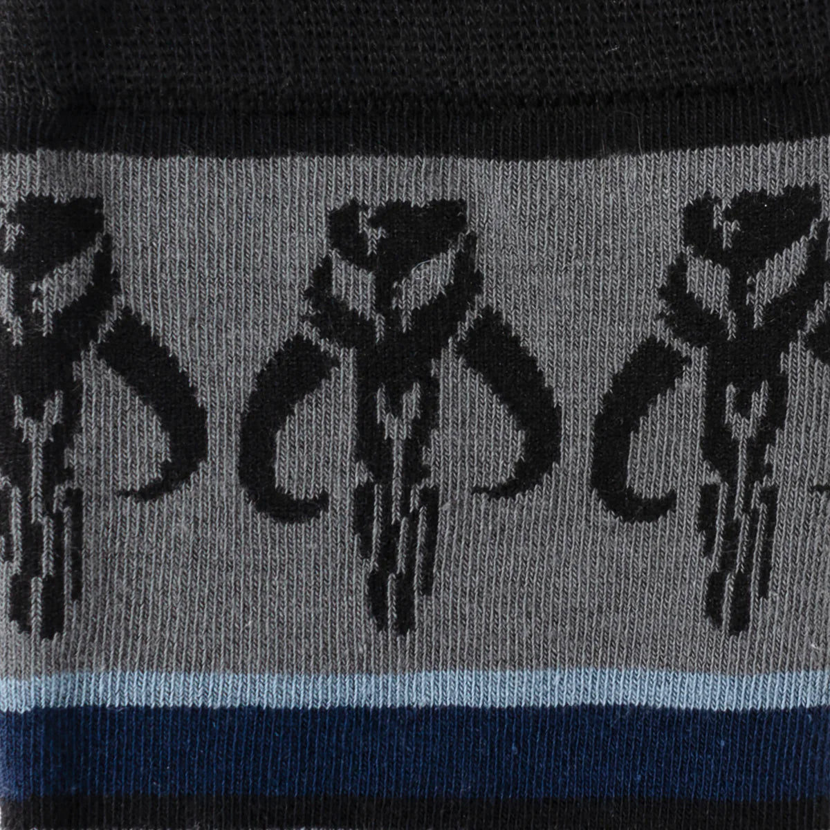 Star Wars Mandalorian Mythosaur Striped Dress Socks and Lapel Pin Gift Set Image 3
