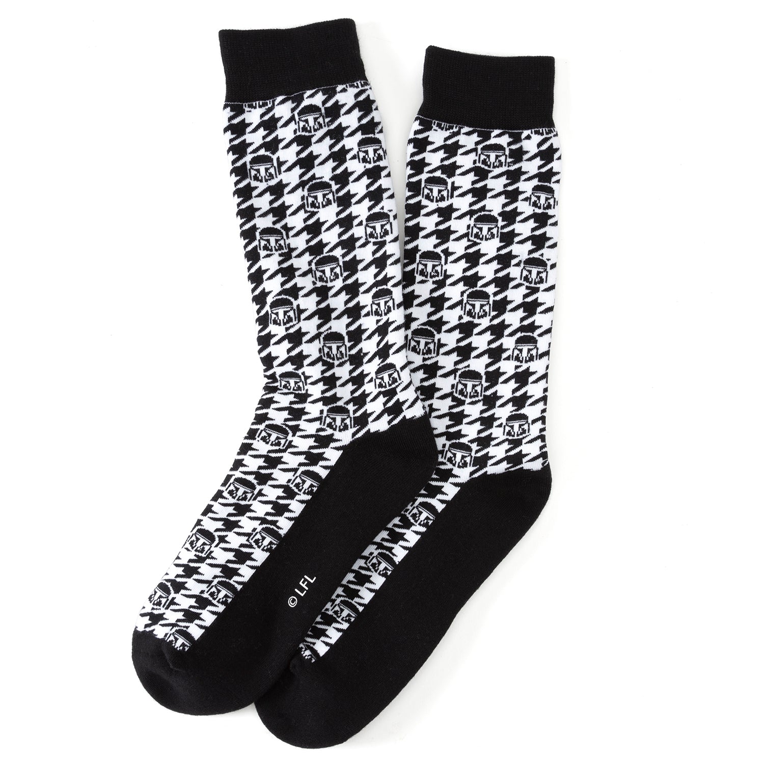 Star Wars Mandalorian Dress Socks 3-Pack and Mythosaur Lapel Pin Gift Set Image 5