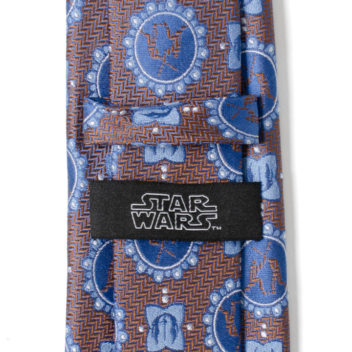 Obi-Wan Anakin Saber Battle Men's Tie Image 5