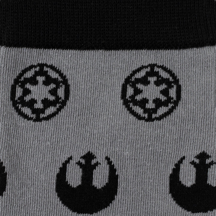 Rebel Imperial Gray Men's Sock Image 3