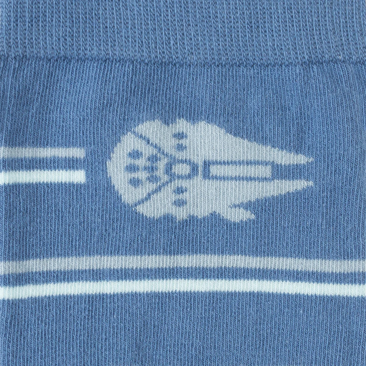 Star Wars Millennium Falcon Blue Striped Tie Image 3