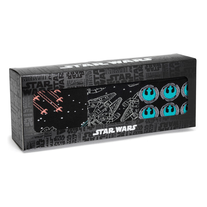 Star Wars Ship 3 Pair Sock Gift Set Image 6