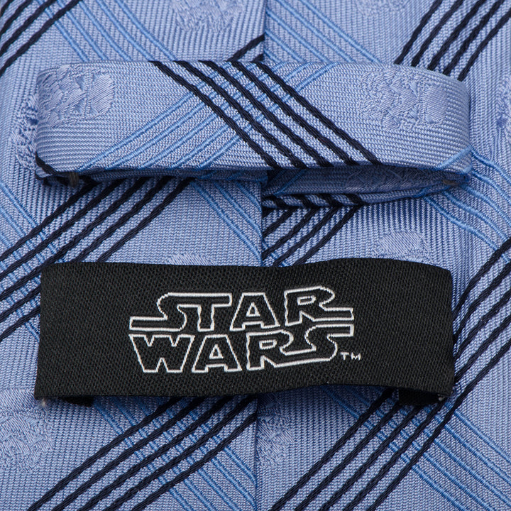 Stormtrooper Blue Plaid Tie Image 4
