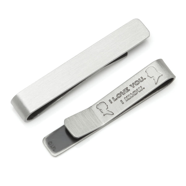 I Love You I Know Hidden Message Tie Bar Image 1