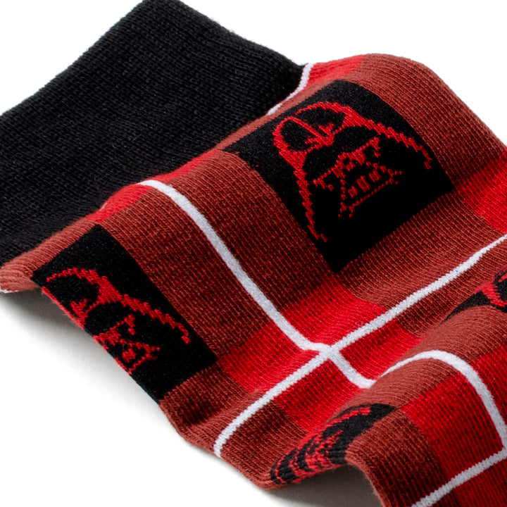 Vader Plaid Black Socks Image 4
