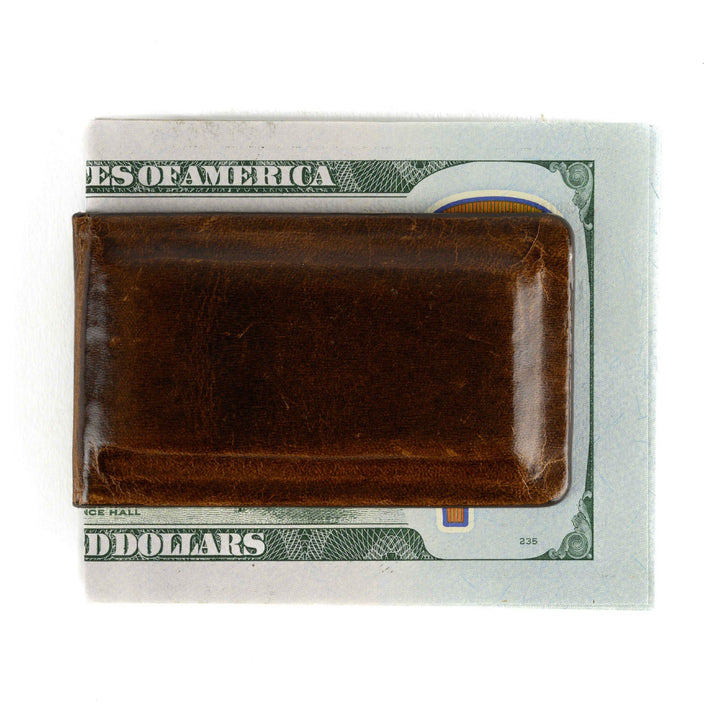 Brompton Brown Money Clip Image 2