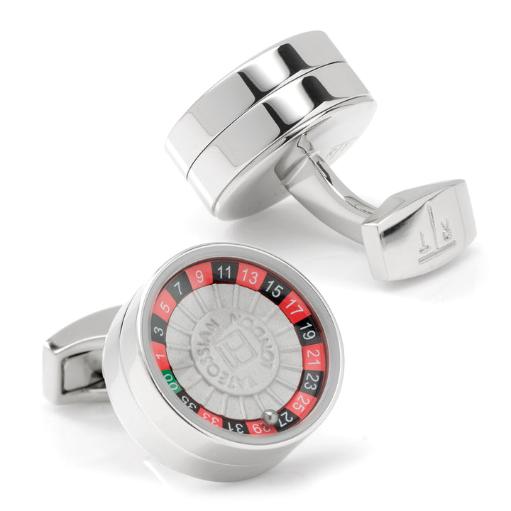 Roulette Wheel Game Cufflinks Image 2