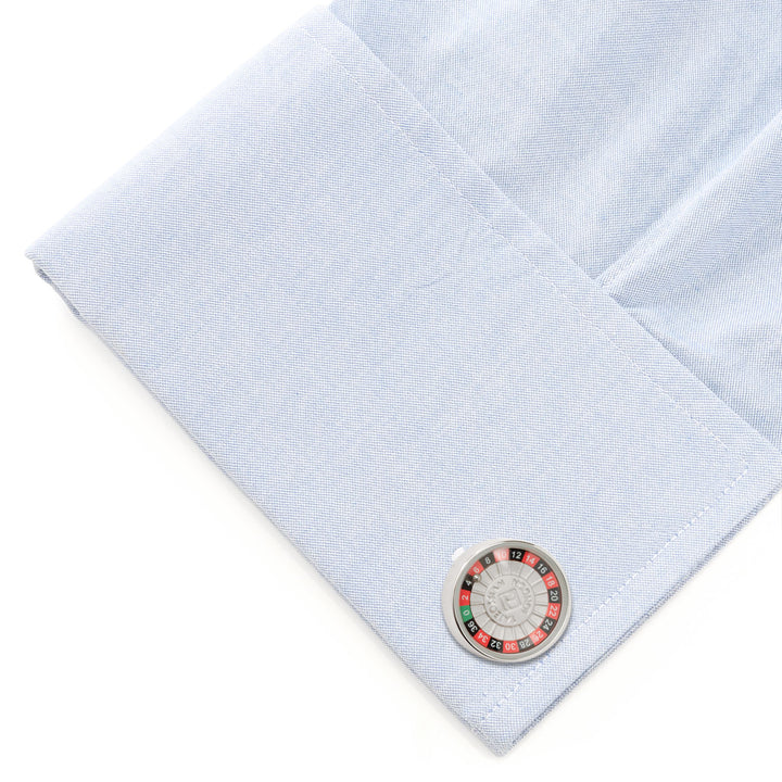 Roulette Wheel Game Cufflinks Image 3