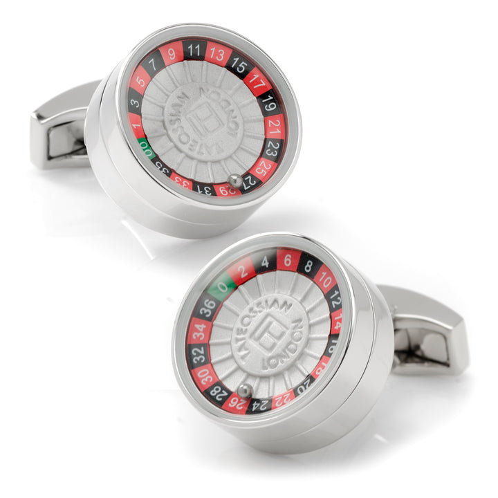 Roulette Wheel Game Cufflinks Image 1