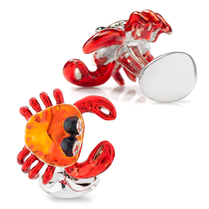 Sterling Silver Crab Cufflinks Image 5