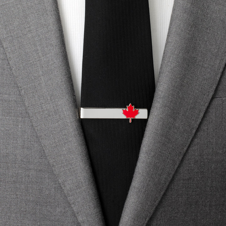 Maple Leaf Tie Bar Image 4