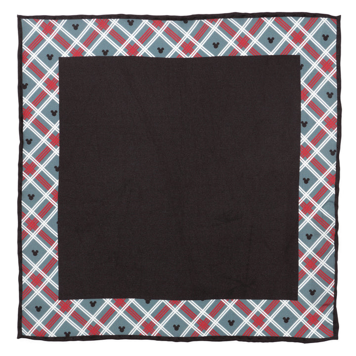 Mickey Mouse Holiday Plaid Pocket Square Image 1