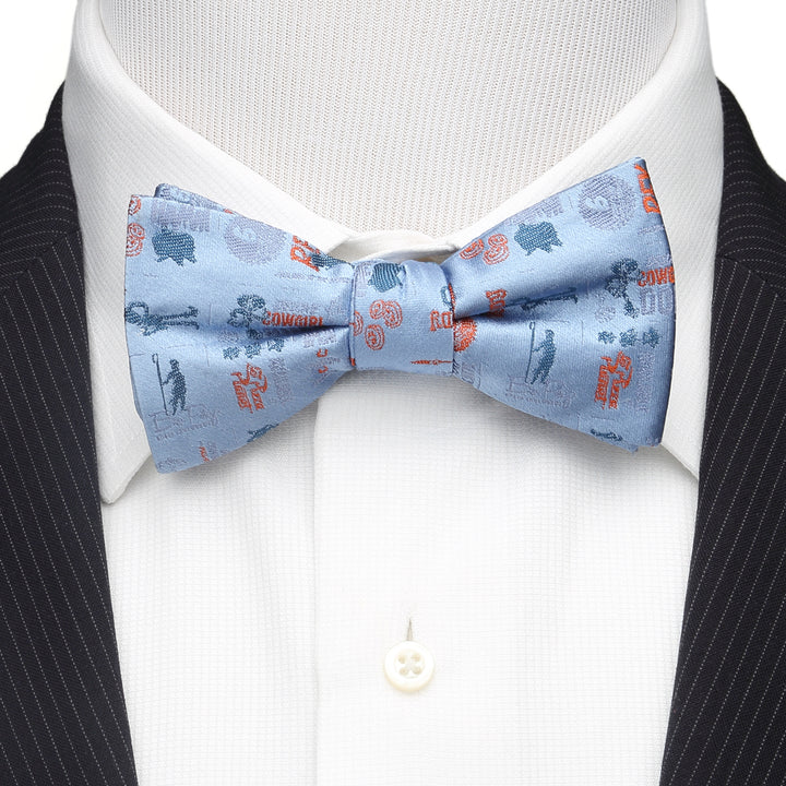 Toy Story Scattered Motif Blue Men's Bow Tie Image 2
