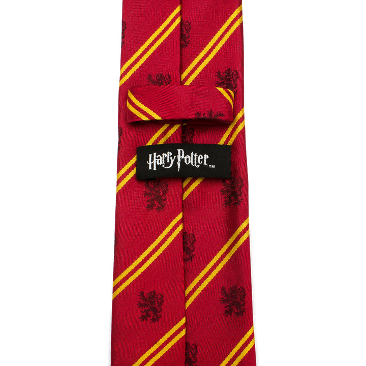 Gryffindor Pinstripe Tie Image 4