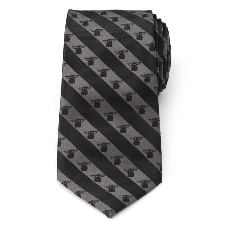 The Child Charcoal Stripe Men's Tie Image 3