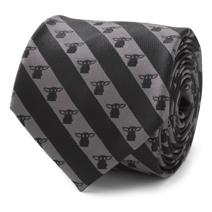 The Child Charcoal Stripe Men's Tie Image 4