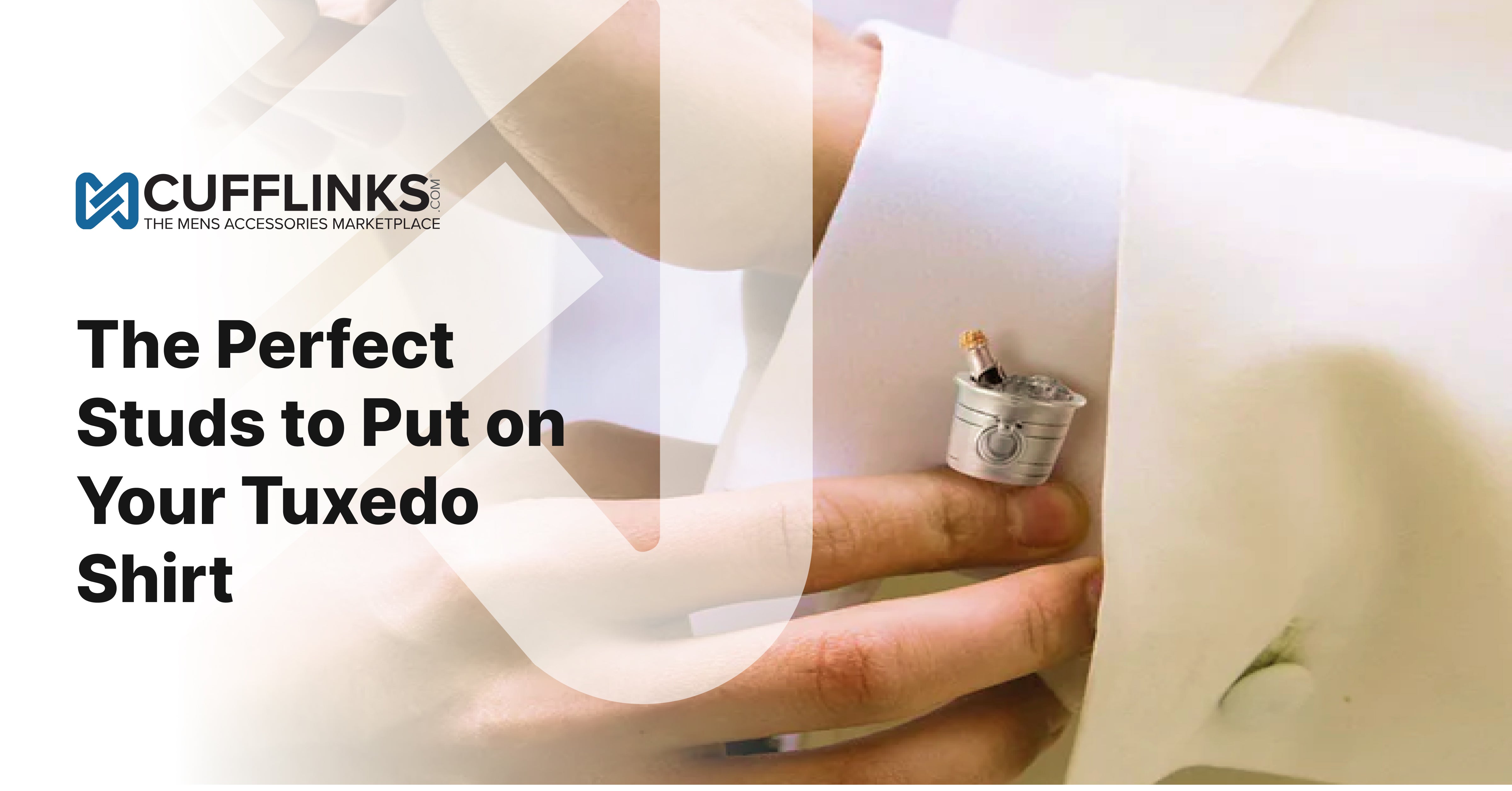 The Perfect Studs to Put on Your Tuxedo Shirt