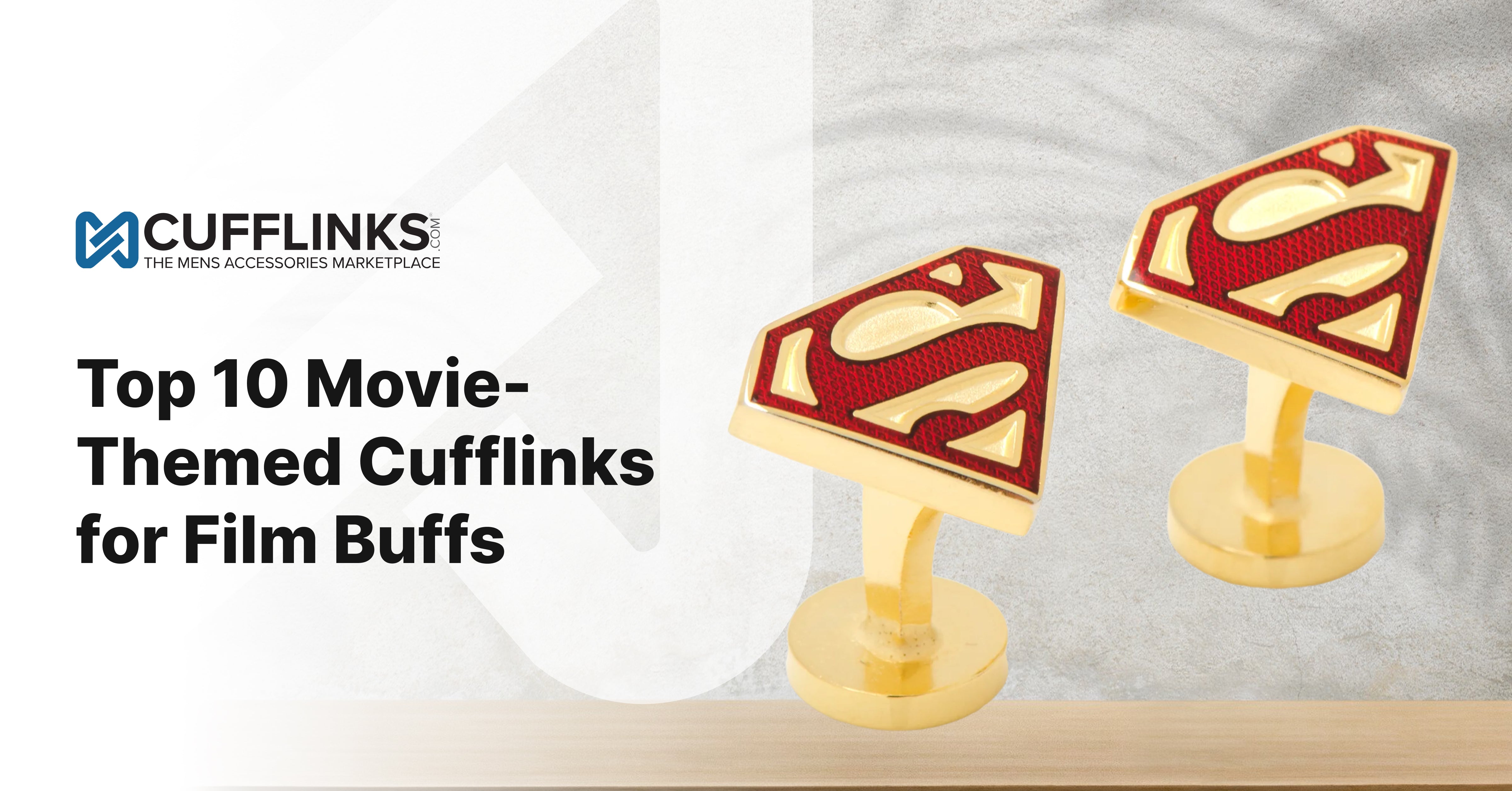 Top 10 Movie-Themed Cufflinks for Film Buffs – Cufflinks.com