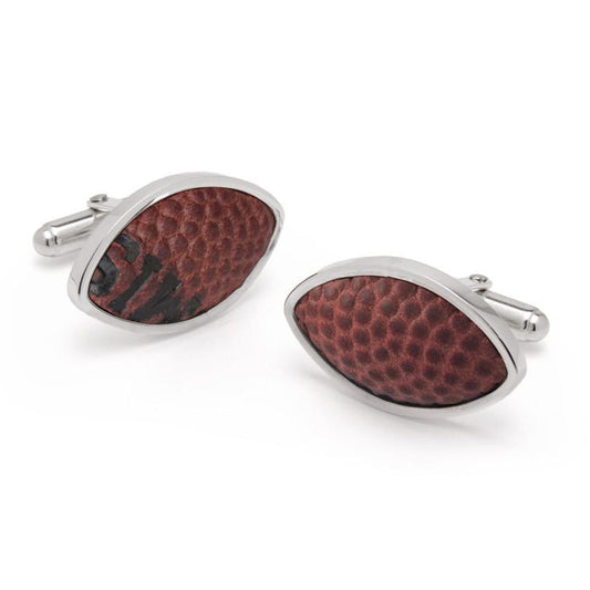 Atlanta Falcons Game Used Football Cufflinks Image 1