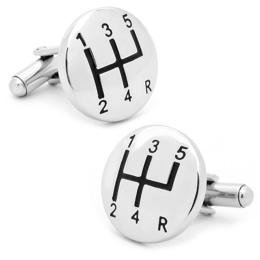 Gear Shifter Cufflinks Image 1