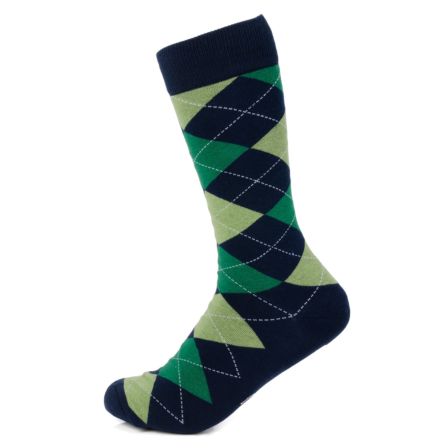 Argyle Hidden Message Sock Set Image 2
