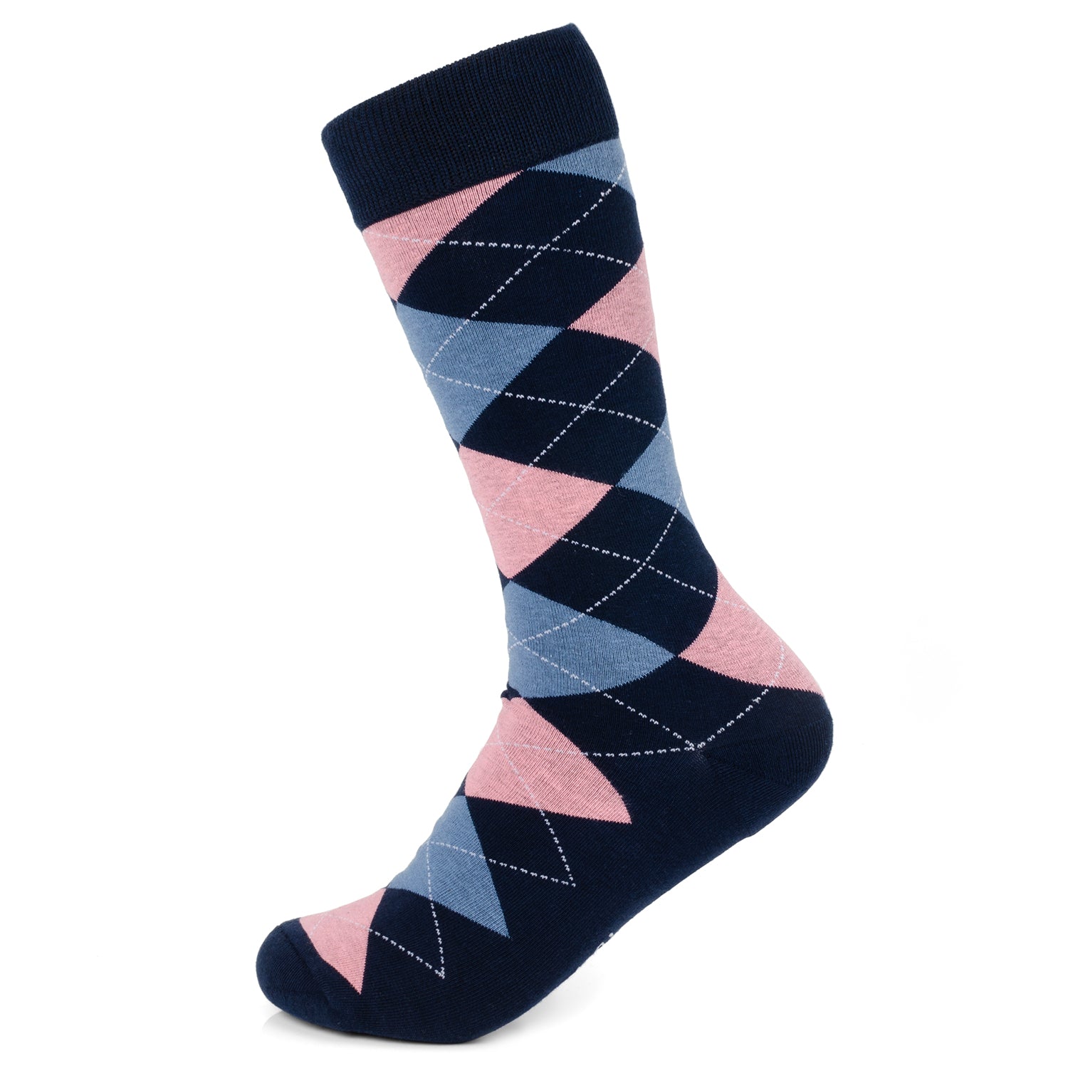Argyle Hidden Message Sock Set Image 4