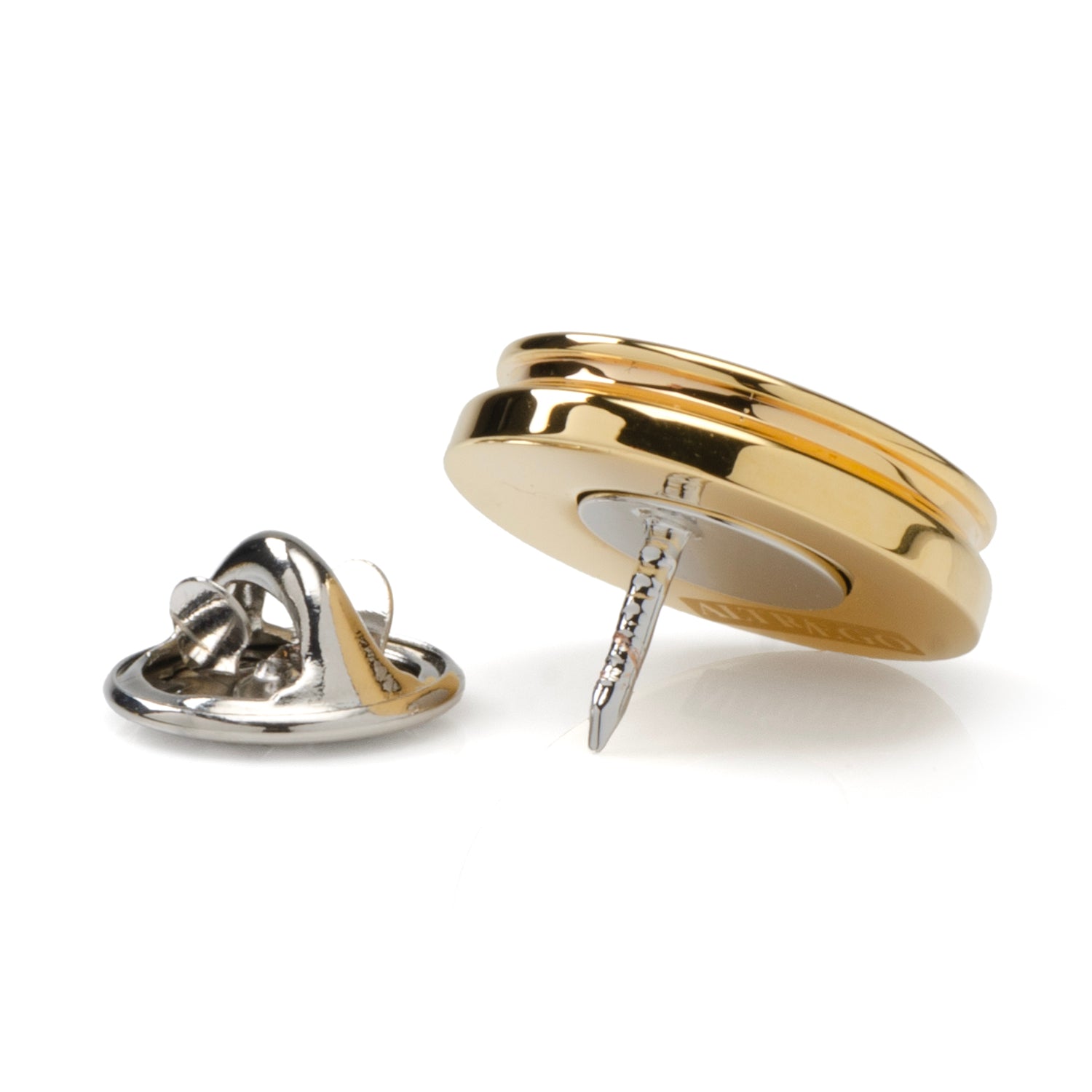 Bullet Silver Lapel Pin Image 4