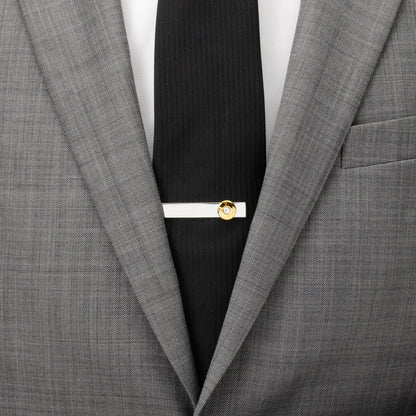 Bullet Silver Tie Bar Image 2