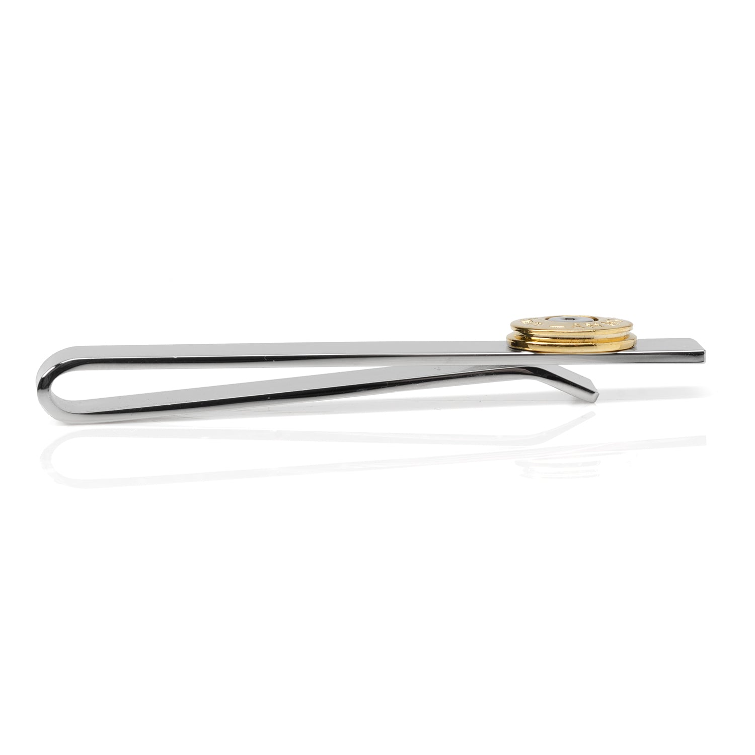 Bullet Silver Tie Bar Image 4