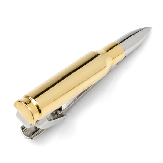 50 Cal Bullet Tie Clip Image 1