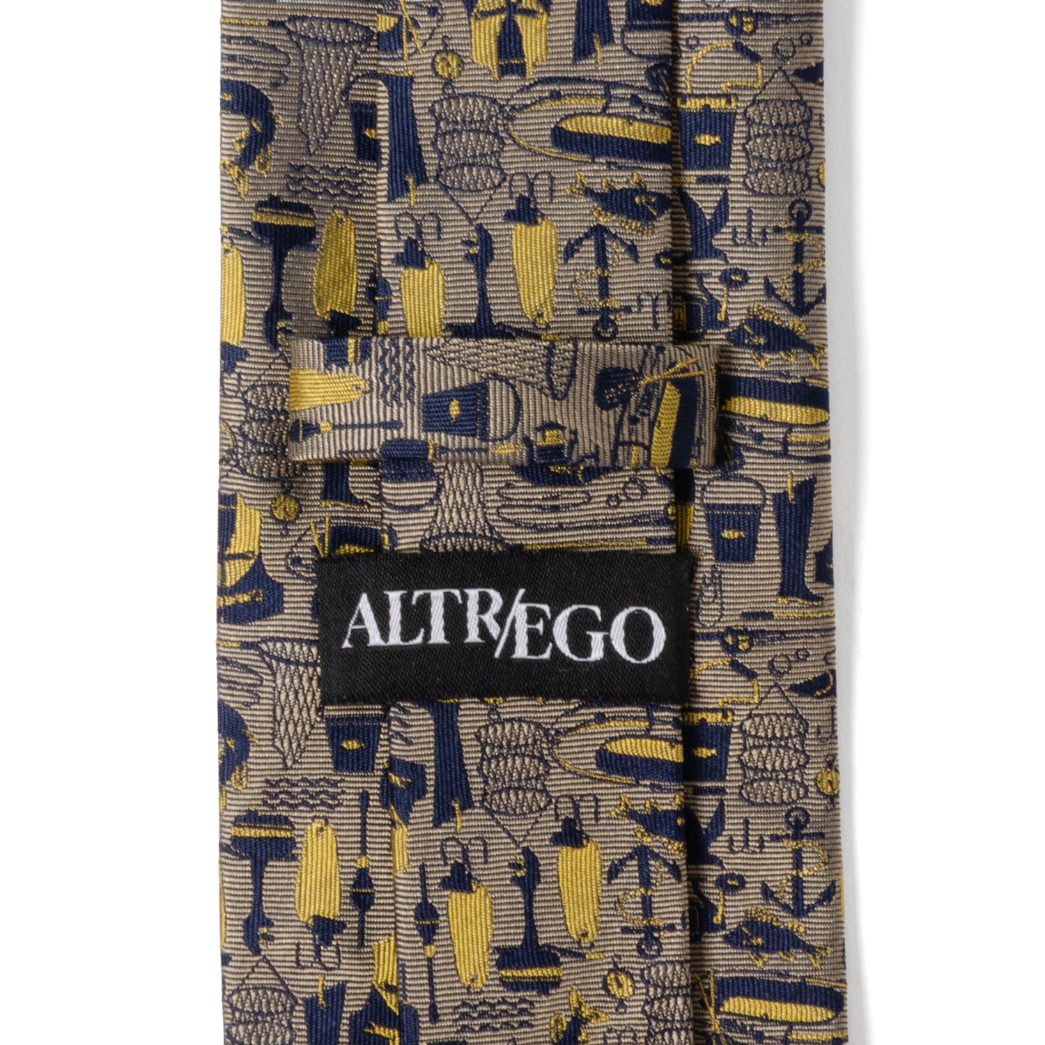 Fishermen Tan Men's Tie