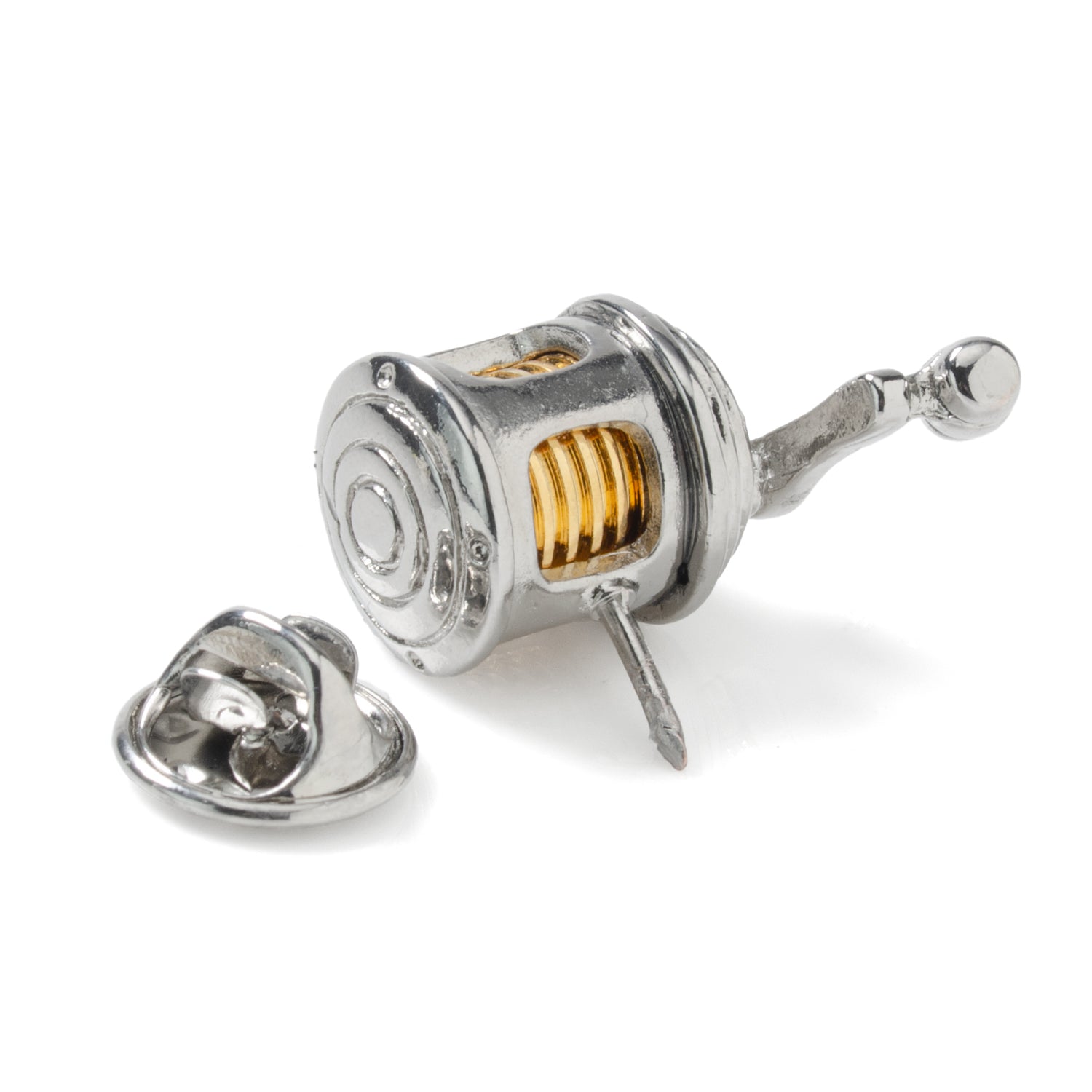 Fishing Reel Lapel Pin