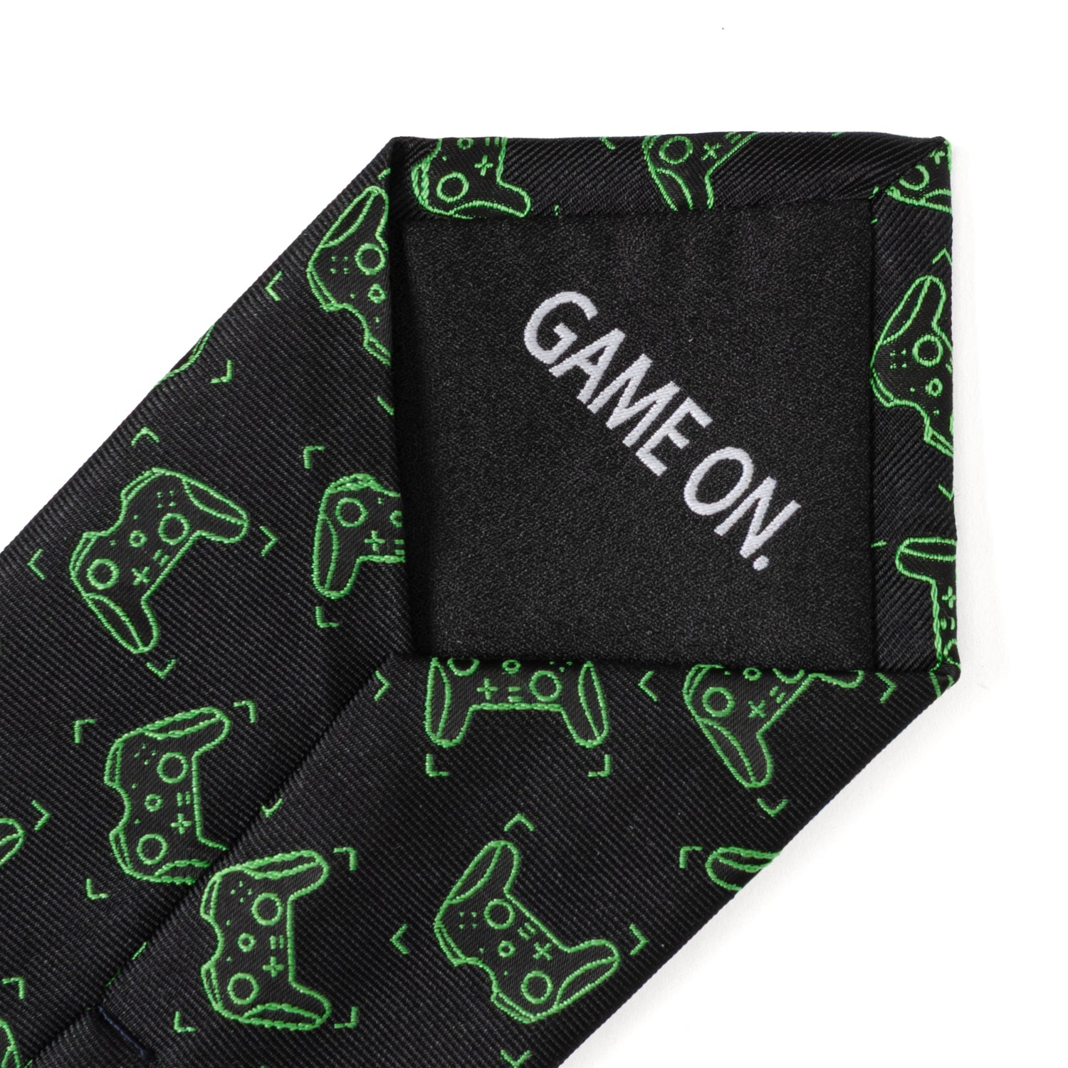 Gamer Black Men's Tie