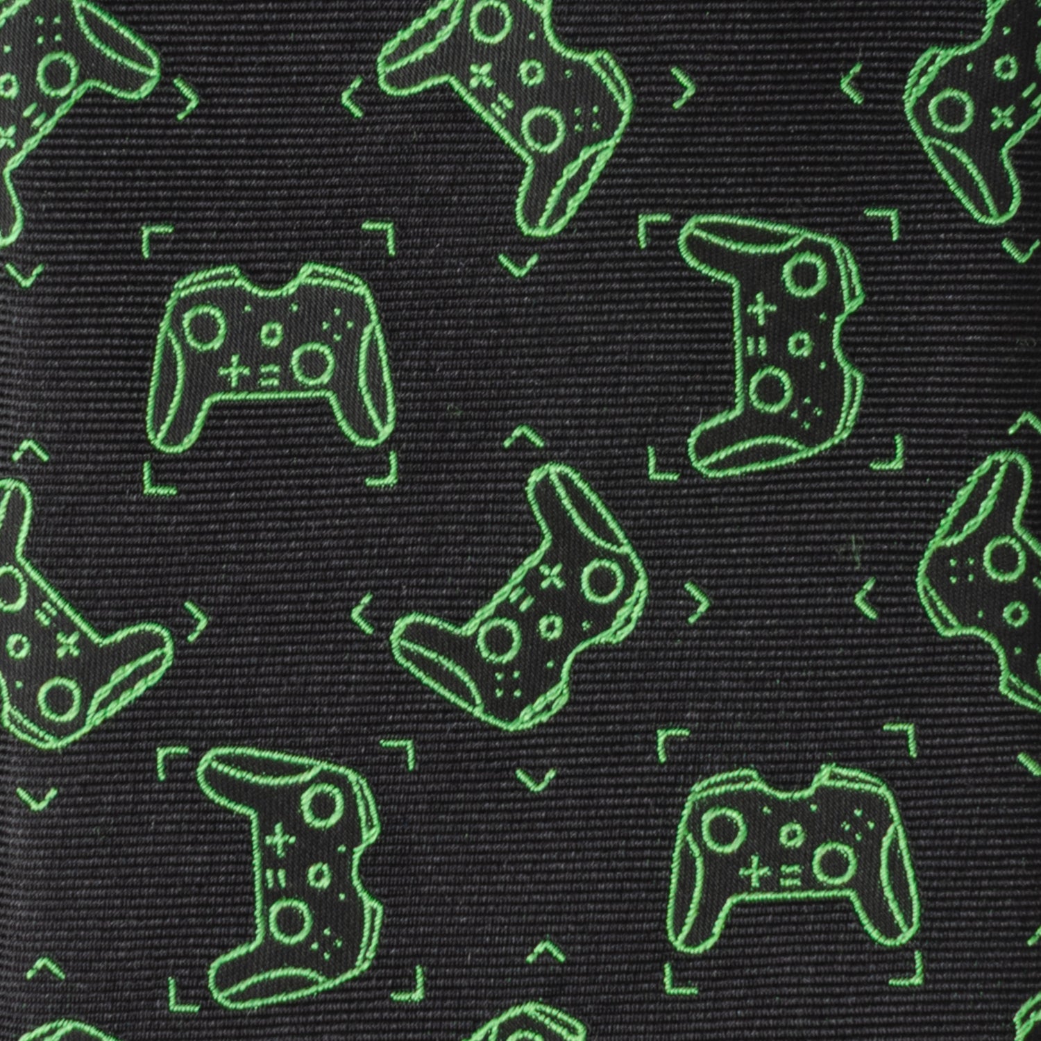 Gamer Black Men's Tie