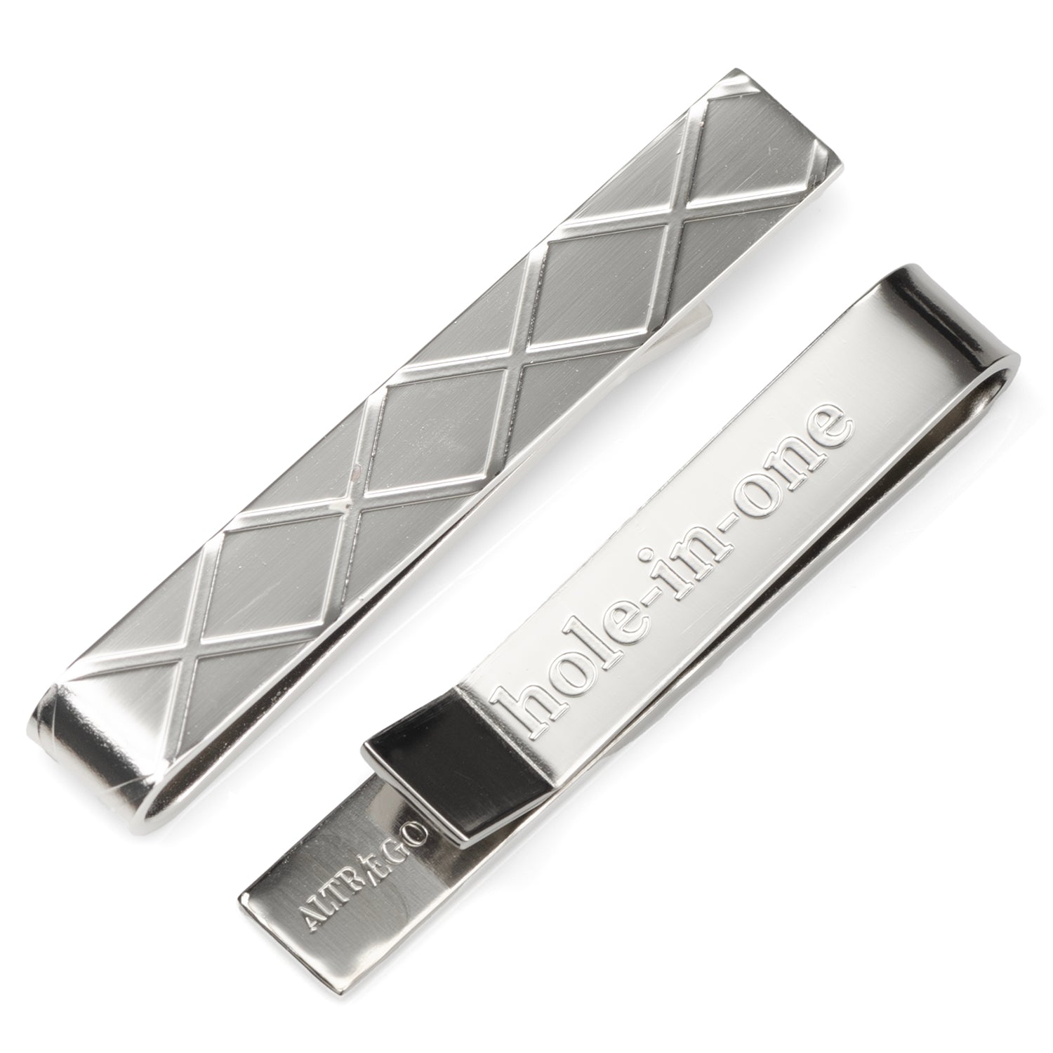Golf Hole-In-One Hidden Message Tie Bar Image 1