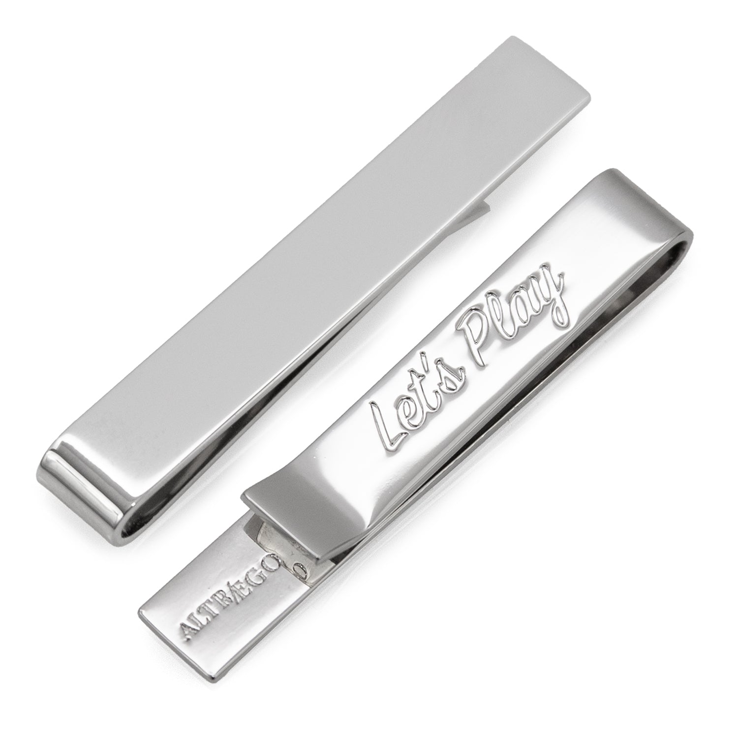 Let's Play Hidden Message Tie Bar Image 1