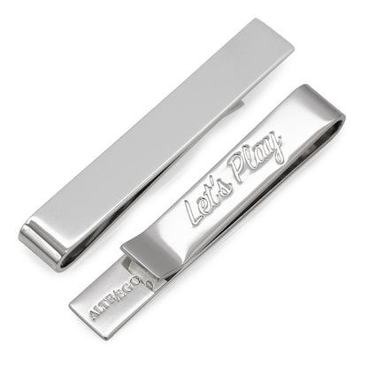 Let's Play Hidden Message Tie Bar Image 1