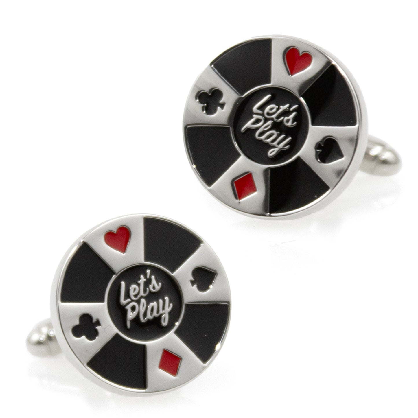 Poker Chip Cufflinks Image 1