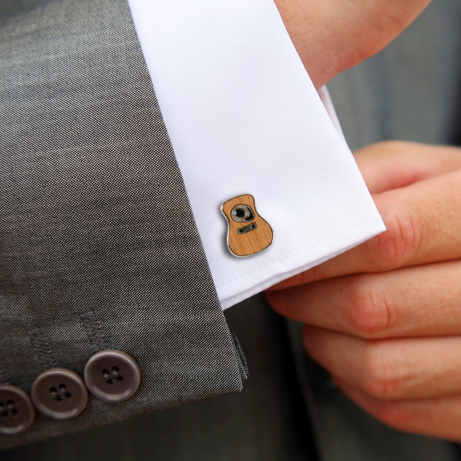 ToneWood Acoustic Cufflinks Image 2