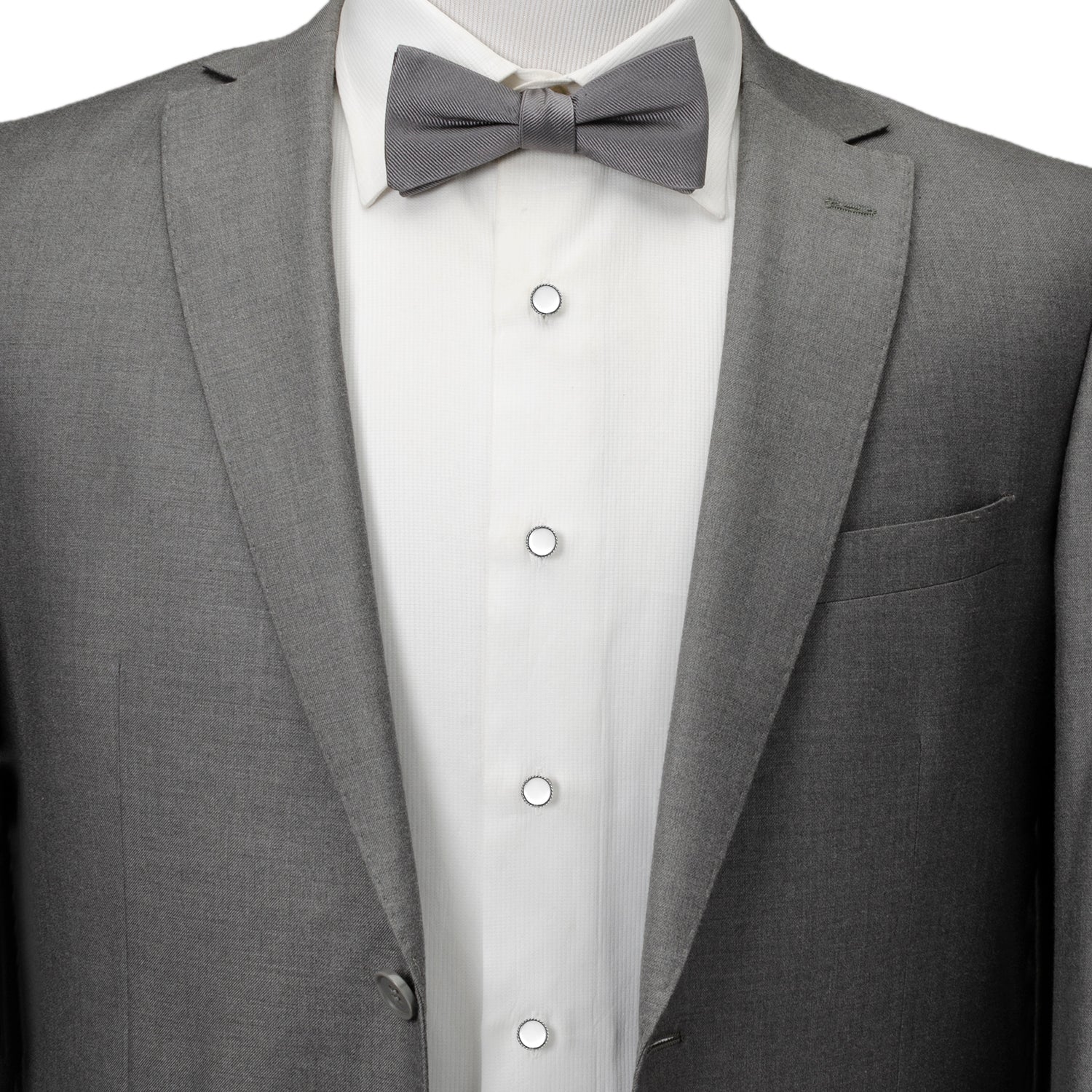 Stainless Steel Rope Border Round Studs Image 2