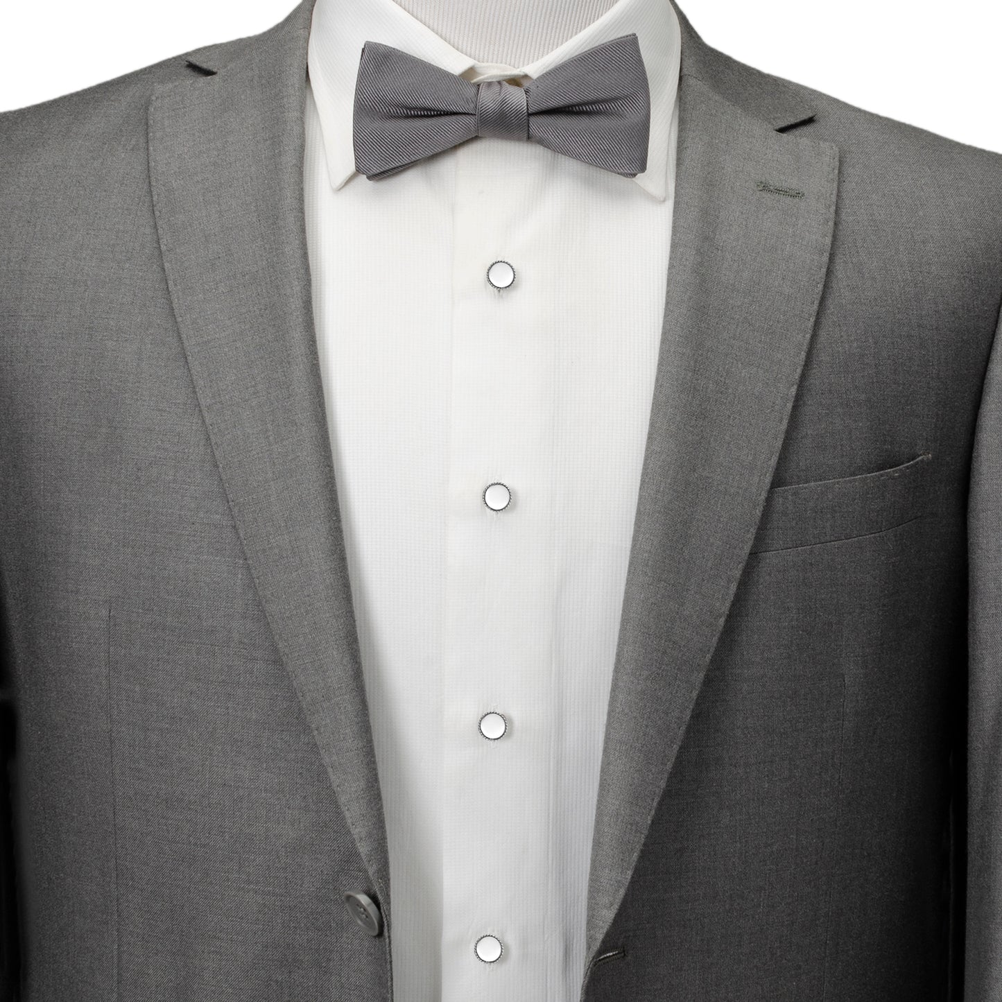 Stainless Steel Rope Border Round Studs Image 2