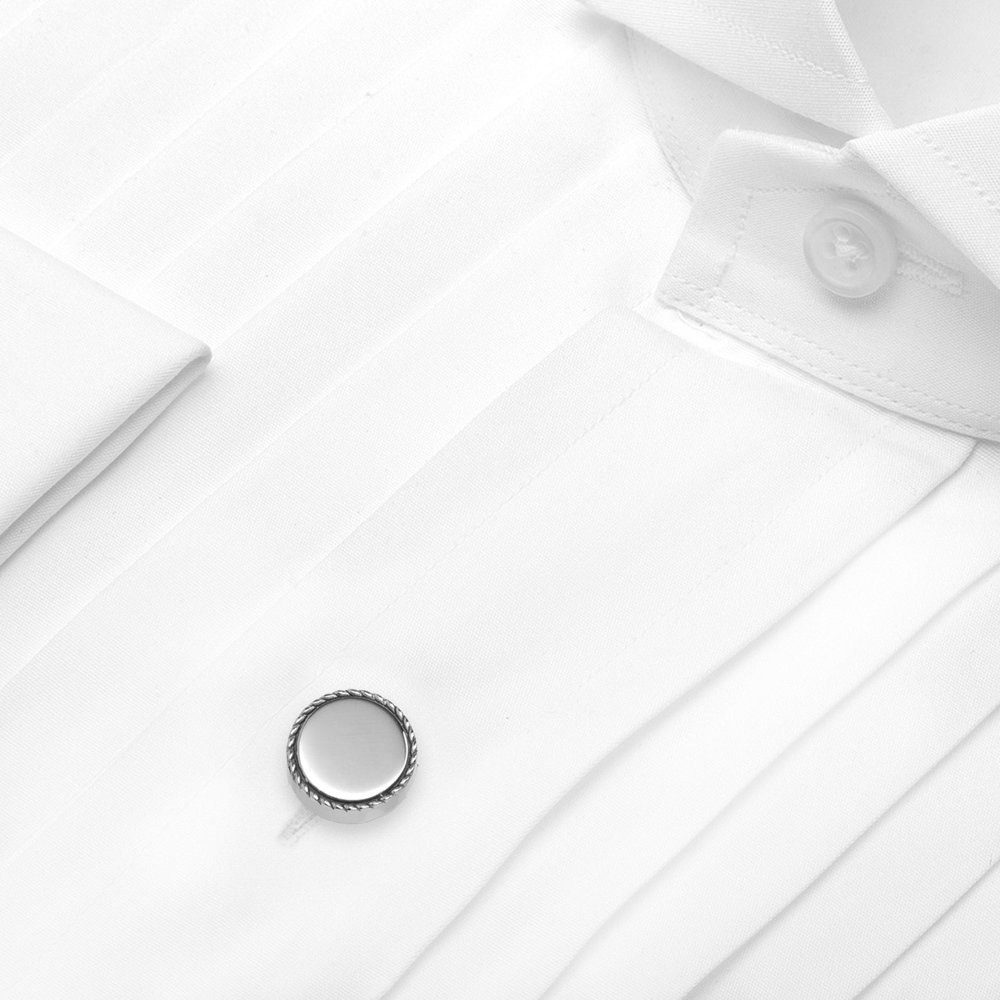 Stainless Steel Rope Border Round Studs Image 4