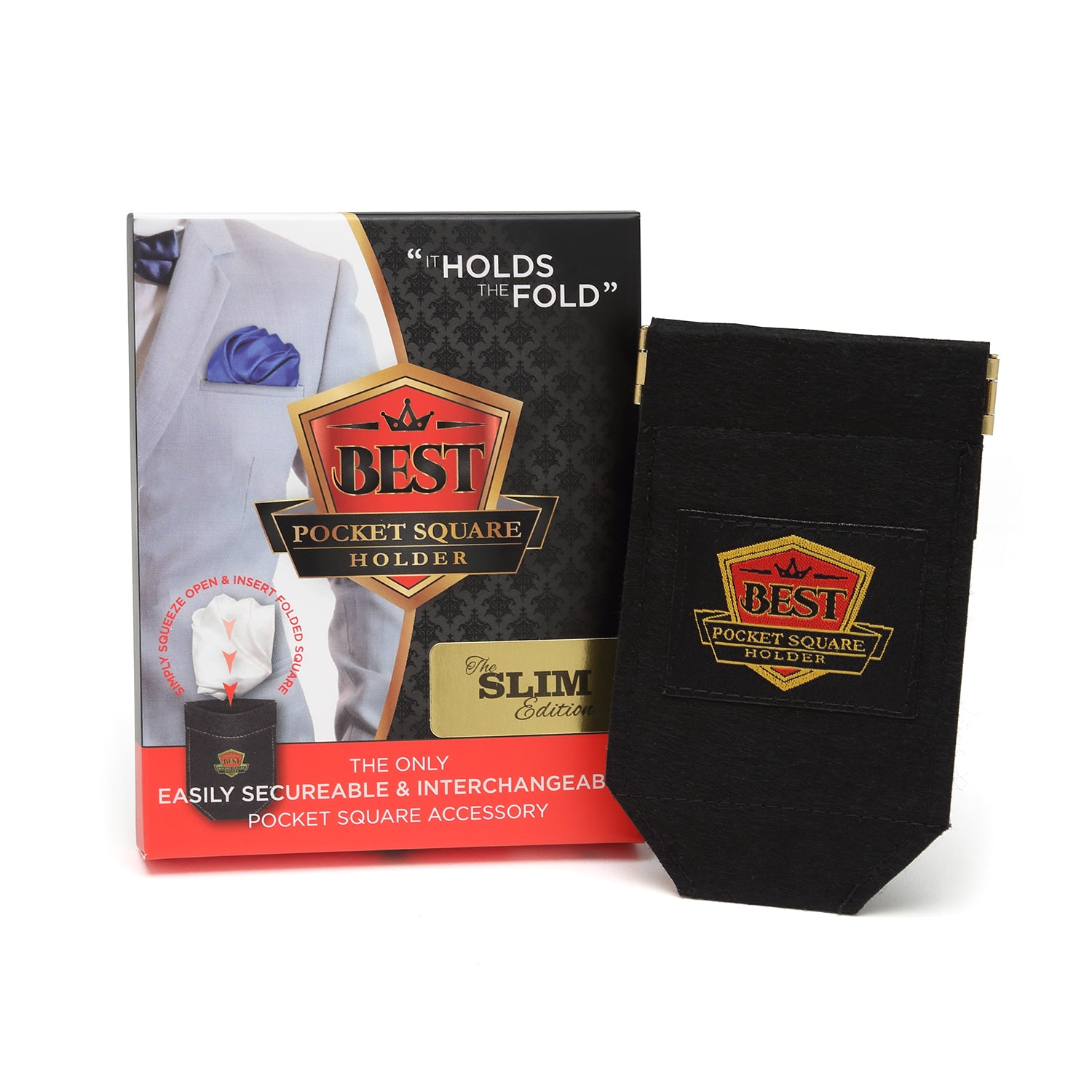 Best Pocket Square Holder Slim Image 1