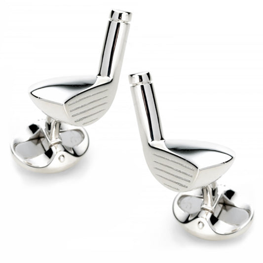 Sterling Silver Golf Club Cufflinks
 Image 1