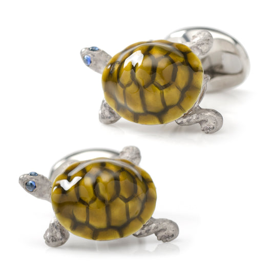 Walking Tortoise Cufflinks Image 1