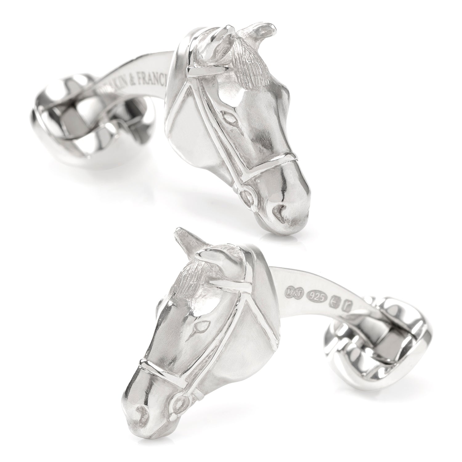 Sterling Horse Head Cufflinks Image 1