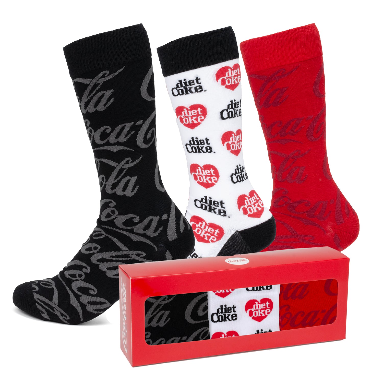 Coca-Cola 3 Pack Sock Set Image 2