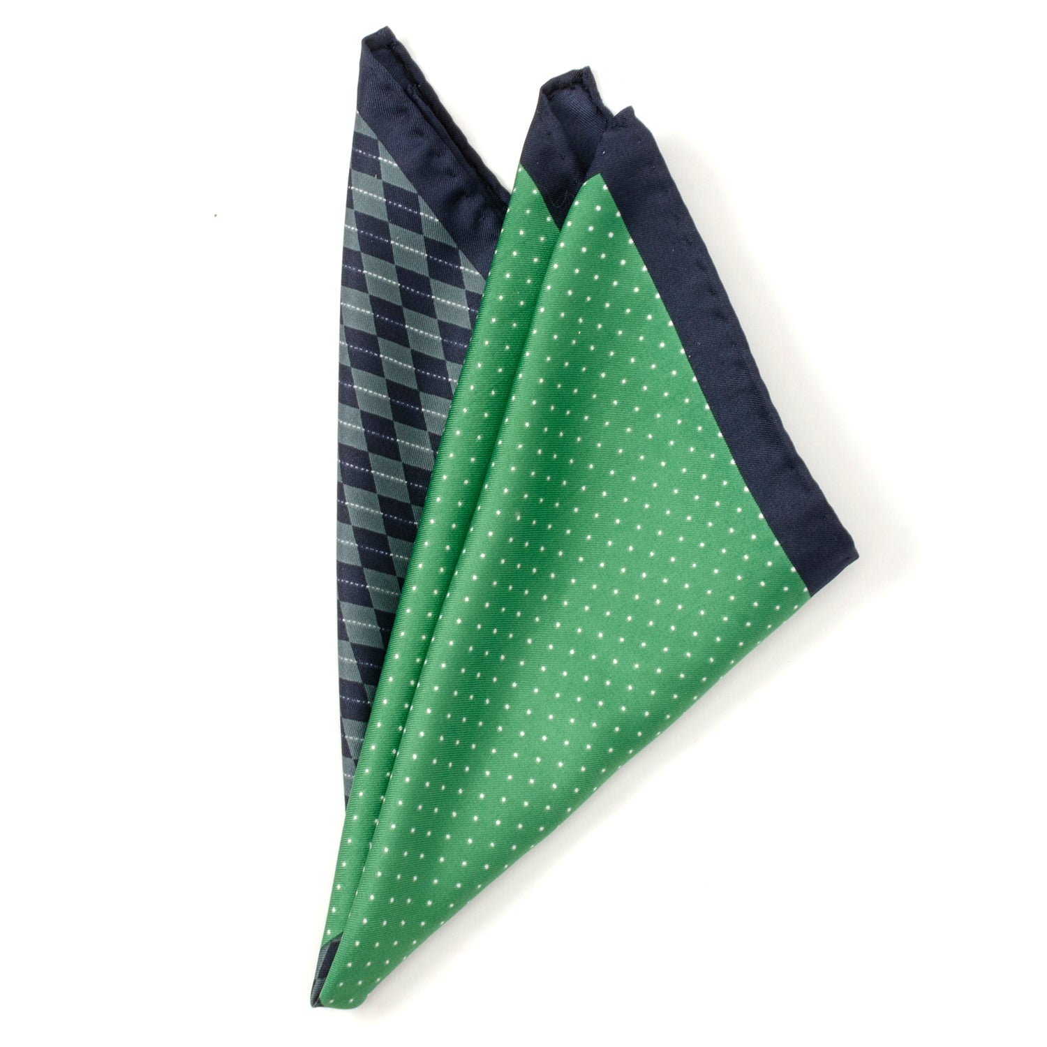 Argyle Dot Multi Pocket Square Image 3